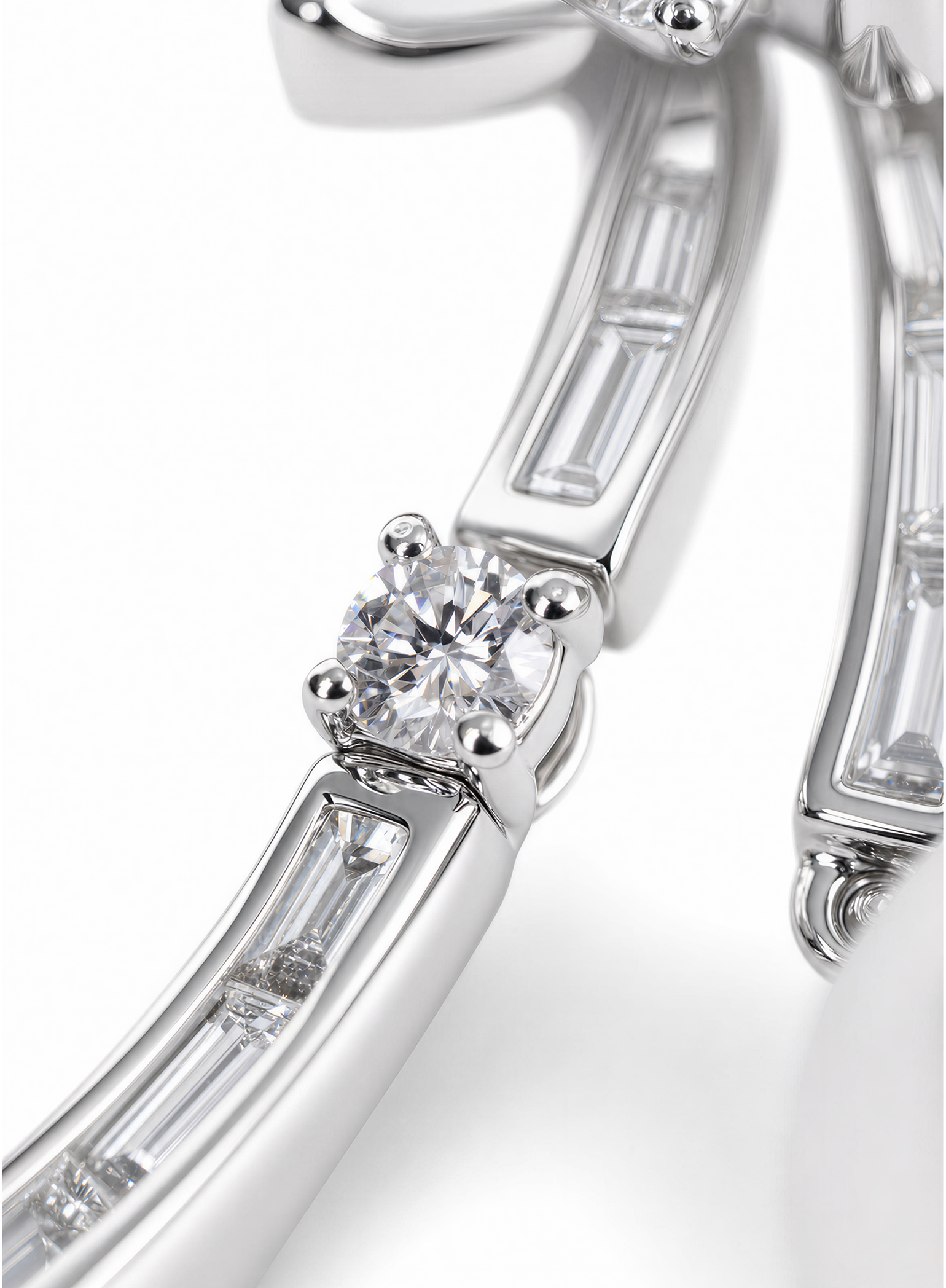 Spin Flower · Φ089 18K Gold Jadeite and Gems  Jewellery Suite